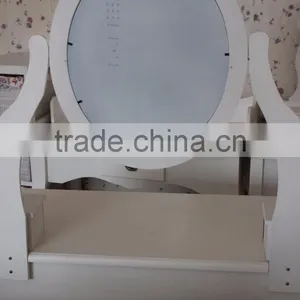 Dressing Table With Mirror and Stool thumbnail-2