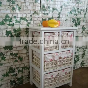White Wooden Cabinet /wooden Chest/wooden Furniture thumbnail-2
