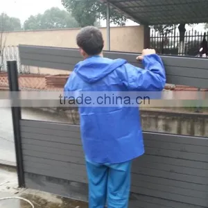 WPC Wall Fence Panel for Composite Fence Better Than Plastic Fence Panel thumbnail-4