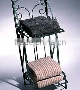 Wrought Iron Bathroom Towel Racks thumbnail-1