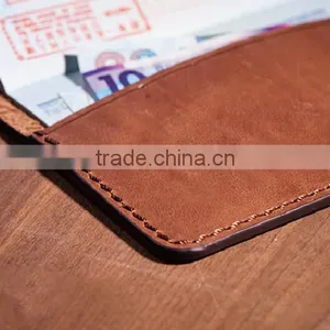 Custom Cheap Cow Leather Passport Holder ,passport Cover Hot Selling thumbnail-1