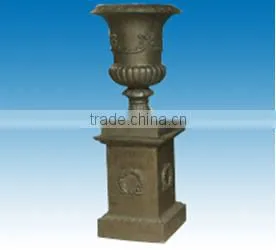 Classical Garden Decorative Cast Iron Flower Pots,antique Cast Iron Flower Planters Pots and Vase thumbnail-5