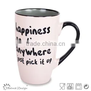 Decal Porcelain Mug With Spoon Porcelain Mug Top Sale With Dots thumbnail-3