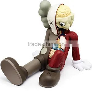 Promotion High Quality Fiberglass Kaws Life Size Cartoon Statue thumbnail-1
