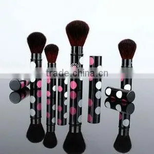 Retractable Brush Black Aluminum Handle Powder Brush thumbnail-1