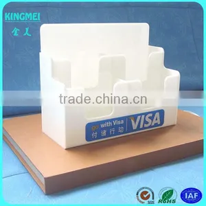 New Product White Acrylic Sign Holders,white Acrylic Brochure Holder With Logo Printing thumbnail-1