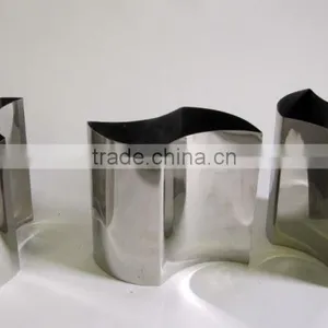 Customized Modern Stainless Steel Floor Decorative Art Large Flower Vases thumbnail-6