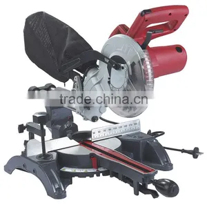 255mm/10" 2000W Aluminum Extrusion Saw Electric Power Slide Compound Mitre Saw thumbnail-1