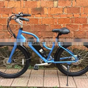 26 Inch Beach Cruiser Elctric Bike thumbnail-5