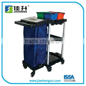 Square Janitor Cart Cleaning Trolley 05105 thumbnail-1