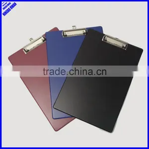 FC Size Office PVC Plastic Clipboard With Pen Holder thumbnail-1