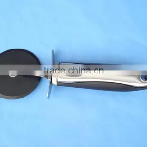 Stainless Steel Pizza Cutter,black Wheel thumbnail-1