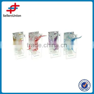 Transperant Color Glass Vases thumbnail-1