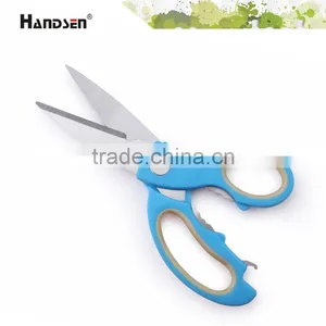 9" TPR Handle Durable Handle and Blade Functional Kitchen Shears thumbnail-2
