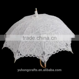 Cheap Lace Wedding Parasol Umbrella thumbnail-2