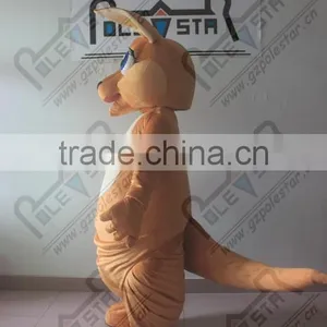 The Kangaroo Cartoon Mascot Costume thumbnail-2