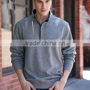 Hot Sale Men Half Zip Fleece Jumper Golf Hoodies Man Fleece Jacket thumbnail-1