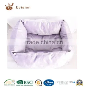 2016 New Desinged Dog's Nest With Suede Fabric;Lilac Colour thumbnail-1