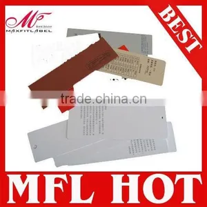 2017 China Jeans Paper Hang Tag Design thumbnail-3