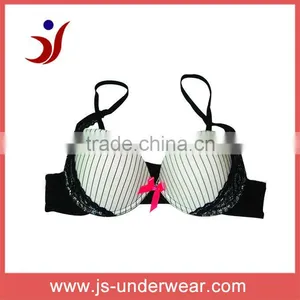 High Quality Oem Mature Ladies Sexi Push up Brassiere thumbnail-1