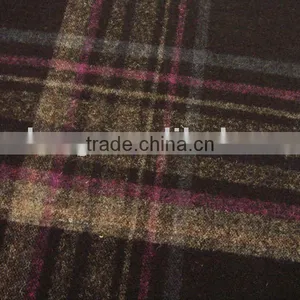 Plaid Wool Fabric thumbnail-1