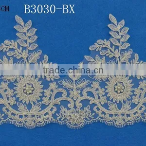 Top Quality Fashion Accessories Decorative Factory Fascinating Guipure Lace Trim thumbnail-5