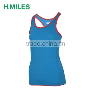 Best Ladies Athletic Custom Workout Vest Women Dri Fit Sport Tank Top thumbnail-1