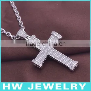 HWMCP1281 Micro Pave Setting Hip Hop Pendant thumbnail-1