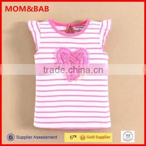 Latest Mom and Bab High Quality Girls T-shirt Wholesale China thumbnail-1