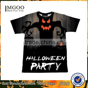 2016 MGOO Custom Digital Printing Clothes Halloween Christmas Design T-shirt Sublimation Printing Tshirt With Sexy Photo thumbnail-4