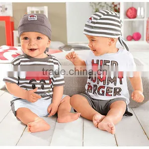 Brand New Boys Clothing Sets Infant Baby Outfits 3pcs Baby Suits thumbnail-1