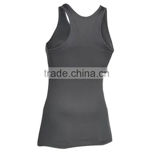 China Suppliers Factory Summer Woman Tank Top Custom Vest Gym Apparel thumbnail-4