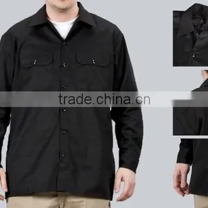 OEM Comfortable Summer Plus Size Short Sleeve Workwear Uniforms For Mechanical Workshop Made In Hebei Baoding thumbnail-1