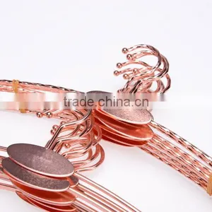 2017 Low Price Yidear Wholesale Stainless Steel Metal Anti-theft Cloth Hanger for Hotel thumbnail-2