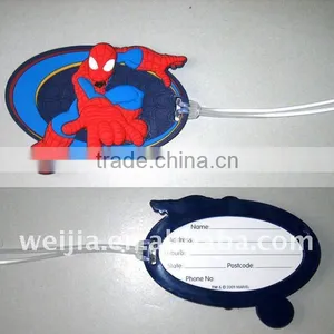 3D PVC Luggage Tag thumbnail-1