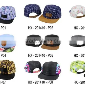 Dye Sublimation Wholesale Blank Custom 5 Panel Hat thumbnail-5