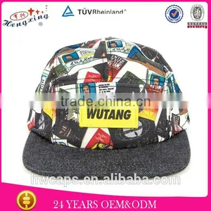 Aztec African Native Mens Womens Wholesale 5 Panel Hats thumbnail-2