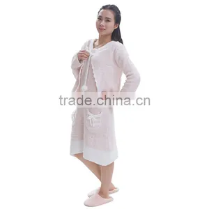 Polular Chenille Fabric Two Pieces Lady Dress thumbnail-1