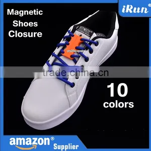 Novelty Sneaker Shoe Buckles No-Tie Magnetic Closure Casual Shoelace Amazon Supplier Provide UPC Barcode Label Service thumbnail-4