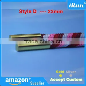 Metal Aglets DIY Shoelaces Cylinder Tips Repair Replacement Ends Silver & Gold - Customized Color/Package/Logo Round Shape Tips thumbnail-2