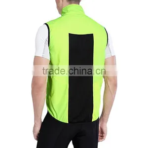 Nice Quality Custom Windproof Men Sleeveless Top Cycling Outdoor Vest thumbnail-2