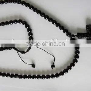 Wood Necklace Latest Design Beads Necklace Chain thumbnail-1