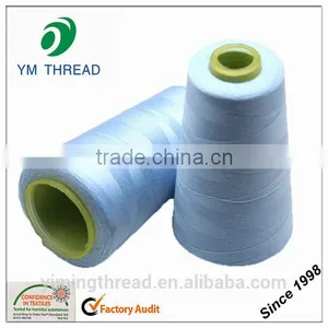 Top Quality 30/2 30/3 Poly Poly Core Spun Thread for Jean Sewing thumbnail-3