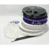 Transparent or Black PS / PET / PC / PP Embossed Carrier Tapes Without Center Hole thumbnail-1