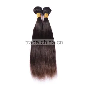 Wholesale Straight #1 Color Virgin Brizalian Straight Hair thumbnail-1