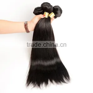 Silky Straight Raw Unprocessed Virgin Indian Hair, 100% Natural Indian Human Hair thumbnail-2
