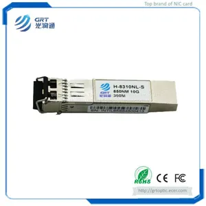 H-8310NL-S SFP+ 10 Gigabit 850nm 300m Reach Optical Transceiver for Ethernet Networking thumbnail-1