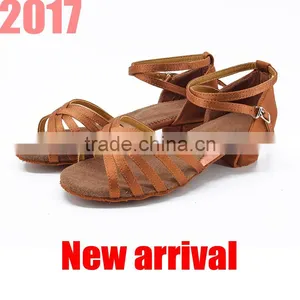 China Ladies Ballroom Salsa Dancing Shoes Cheap Latin Dance Shoes thumbnail-5