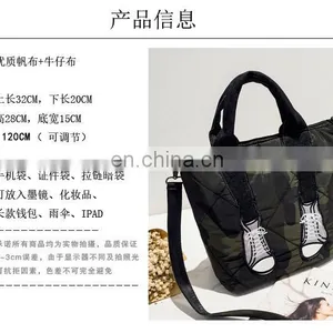 JL Bag17024 2017 Woman Bag Canvas Leisure Bag Modern Lady Bag thumbnail-3