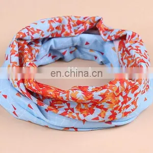 Gaze de Paris Pattern Printed Spring&Winter Simple Neck Warmer Infinity Scarf thumbnail-3